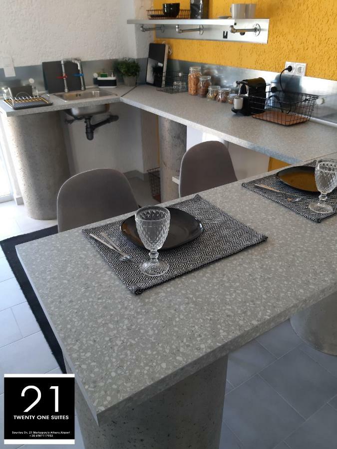 21 Suites Deluxe Stay Near The Airport Μαρκόπουλο Εξωτερικό φωτογραφία